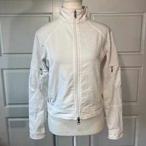 Nike‎ Sphere Women's Full Zip Athletic Jacket Running Lightweight White S